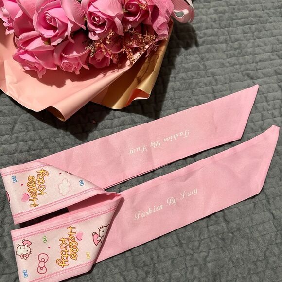 Pink Hello Kitty Hair Ribbon Headband – Fashion By Lucy - Picture 15 of 17